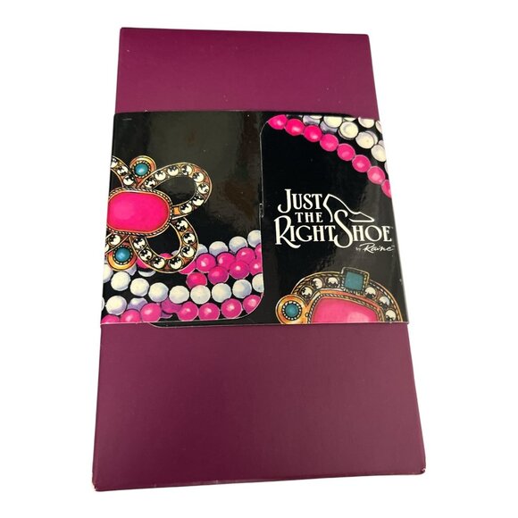 Just the Right Shoe La Rosa Miniature Pump by Beverly Feldman 2000 - Picture 12 of 12